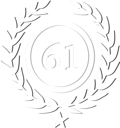 Sixtyone wreath logo